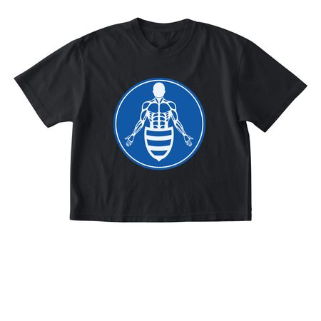 Classic Anato-Tees, a Black Comfort Colors Boxy Tee