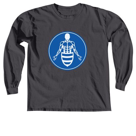 Classic Anato-Tees, a Graphite Comfort Colors Long Sleeve Tee