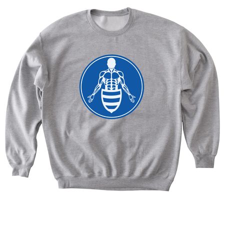 Classic Anato-Tees, a Sport Grey Softstyle Crewneck Sweatshirt