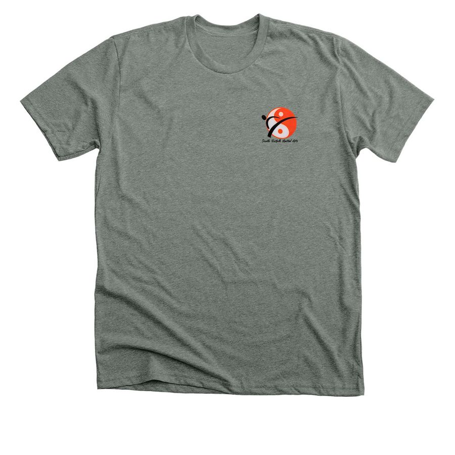 My Grandkids Do Taekwondo&nbsp;, a Deep Heather Premium Unisex Tee