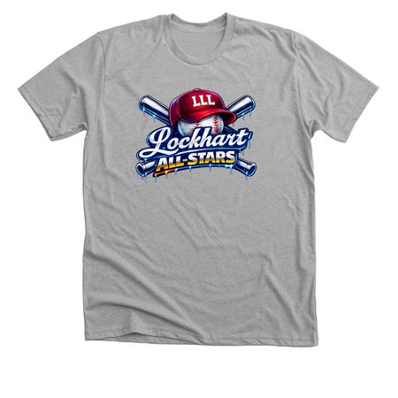 Baseball Minors, a Athletic Heather Premium Unisex Tee