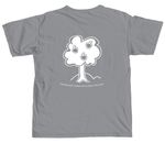 The Joshua School, a Granite Comfort Colors Unisex Tee (back-view)