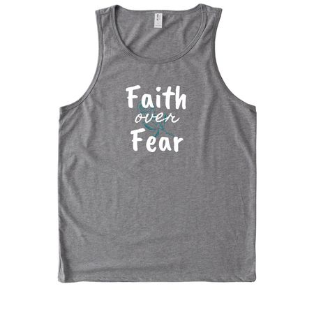 for Faith...for the kids, a Aluminum Grey Allmade Eco Triblend Tank