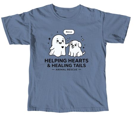 Boo-p, a Blue Jean Comfort Colors Unisex Tee