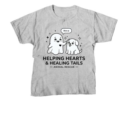 Boo-p, a Sport Grey Youth Unisex Tee