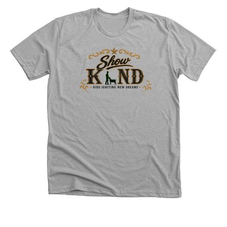 Show Kind Foundation, a Athletic Heather Premium Unisex Tee
