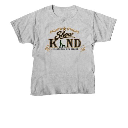 Show Kind Foundation, a Sport Grey Youth Unisex Tee