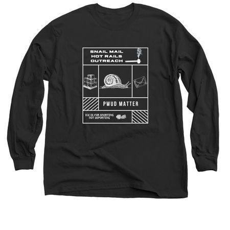 SMAHRO FUCK THE GOVERNMENT, a Black Classic Long Sleeve Tee