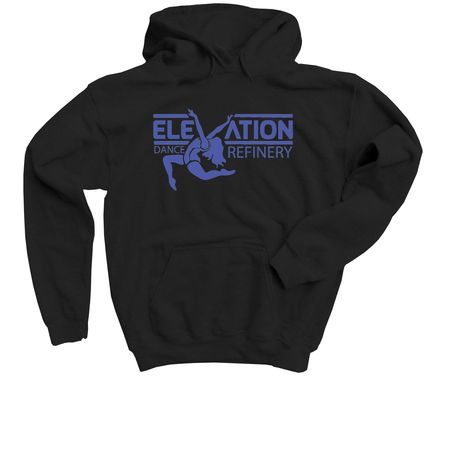 Classic Studio Logo, a Black Youth Pullover Hoodie