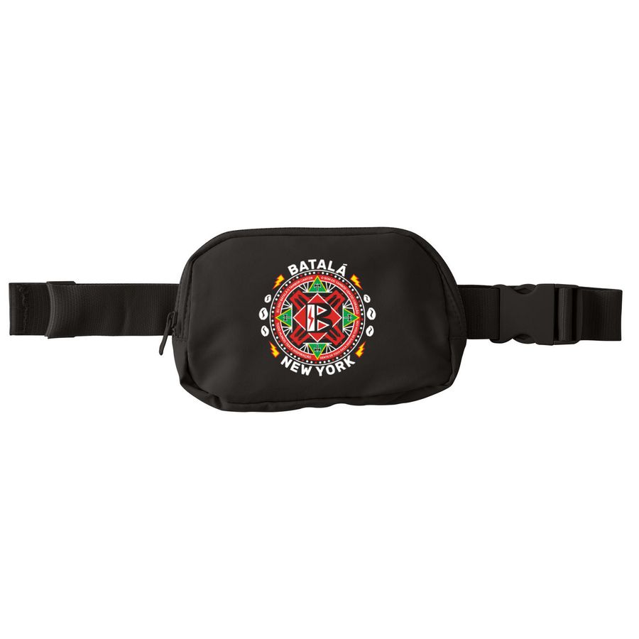 BNY Full Color Hip Pack, a Deep Black Matte Hip Pack
