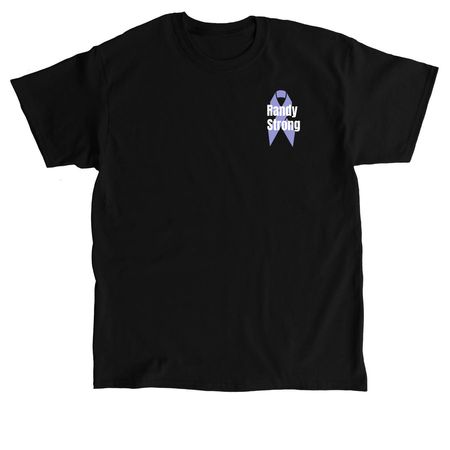 Randy Strong, a Black Classic Unisex Tee