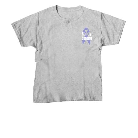 Randy Strong, a Sport Grey Youth Unisex Tee