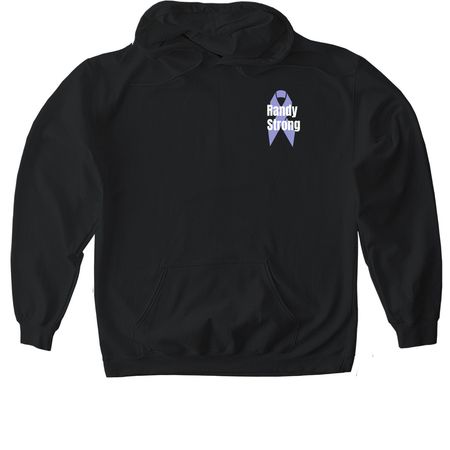 Randy Strong, a Black Gildan Softstyle Pullover Hoodie