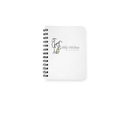 Little Wishes: Notebook, a White Spiral Notebook