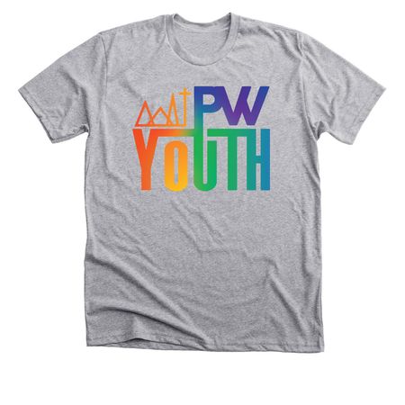 PWYouth - Pride&nbsp;, a Athletic Heather Premium Unisex Tee