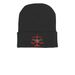 Law Merch Beanies, a Black Printed Cuffed Beanie