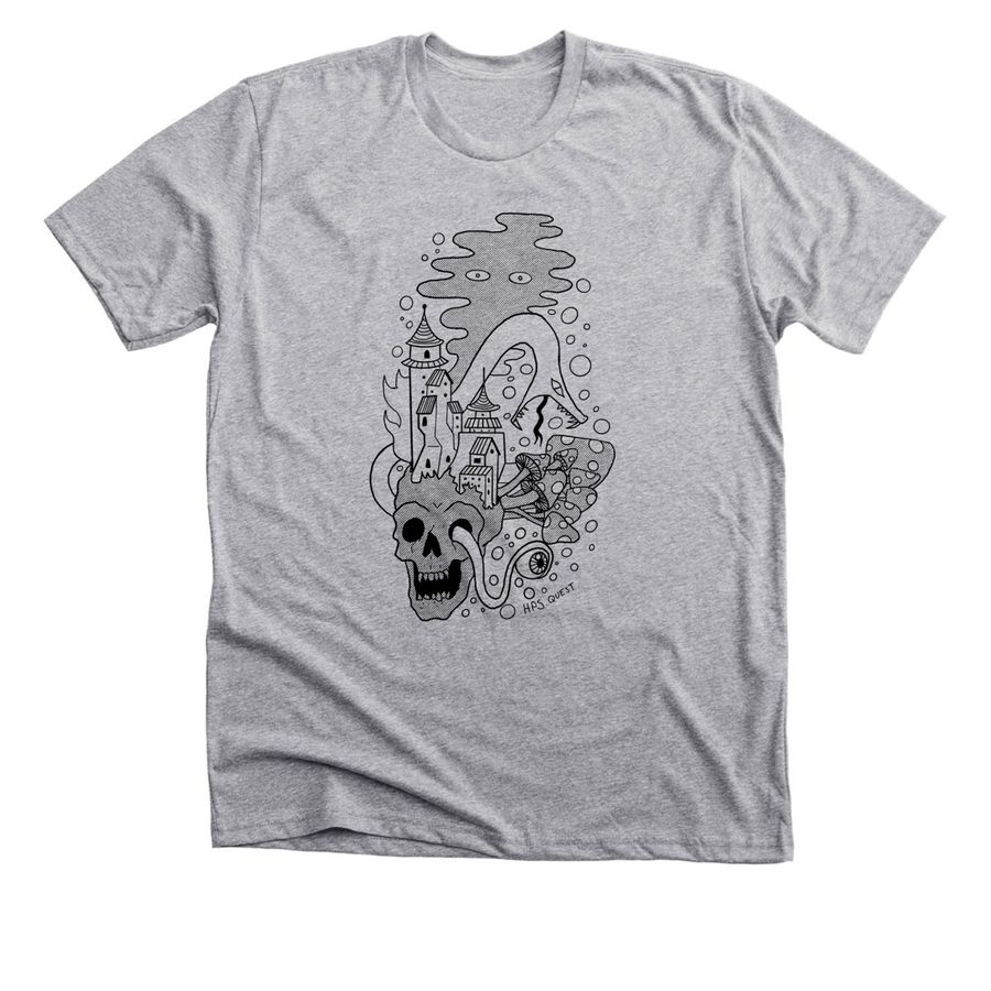 Mind Palace, a Athletic Heather Premium Unisex Tee