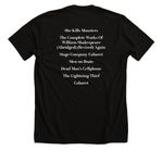 Stage Company Season Shirt and Overwear, a Solid Black Blend Premium Unisex Tee (back-view)