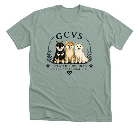 sheebs, a Heather Sage Premium Unisex Tee