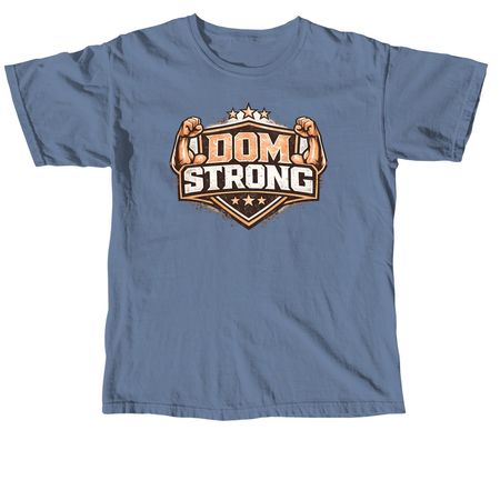 Muscle Dom, a Blue Jean Comfort Colors Unisex Tee
