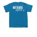 Cool Campers Crew, a Sapphire Youth Unisex Tee (back-view)