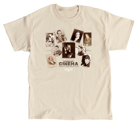 The Early Actors of Sherlock Tee, a Sand Classic Unisex Tee