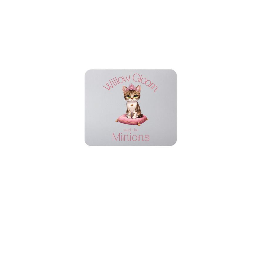 Willow Mouse Pad, a White Full Color Mouse Pad