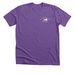 Send Girls to Camp 2026 Lapel Design, a Heather Team Purple Premium Unisex Tee
