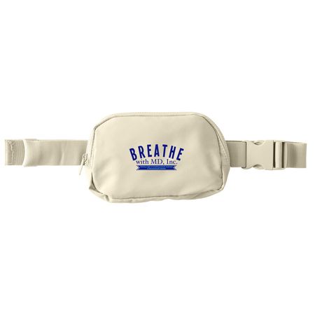 Breathe with MD Logo Hip Pack, a Sahara Matte Hip Pack