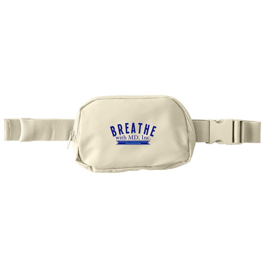Breathe with MD Logo Hip Pack, a Sahara Matte Hip Pack