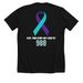 No One Like Sarah Design #1, a Solid Black Blend Premium Unisex Tee (back-view)