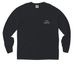 here. together., a Black Comfort Colors Long Sleeve Pocket Tee