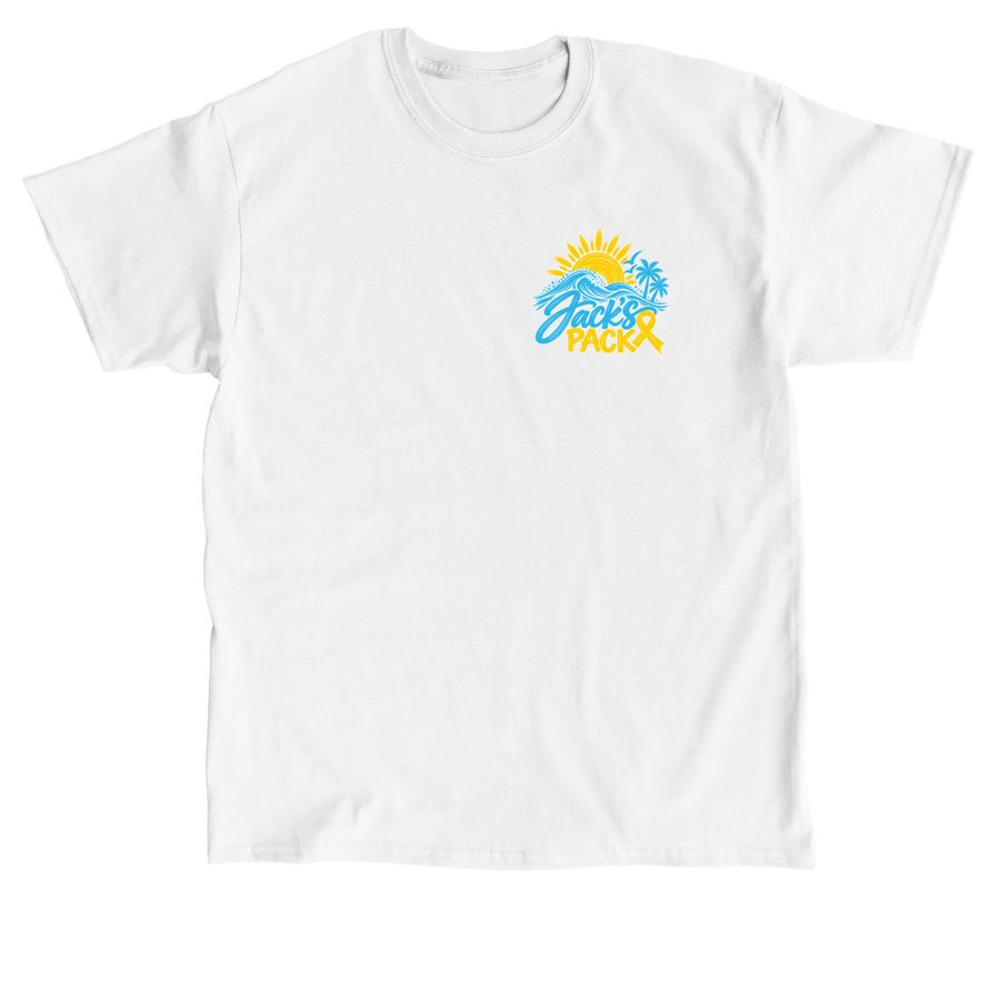 Jacks Journey: Jacks Pack for Little Warriors, a White Classic Unisex Tee