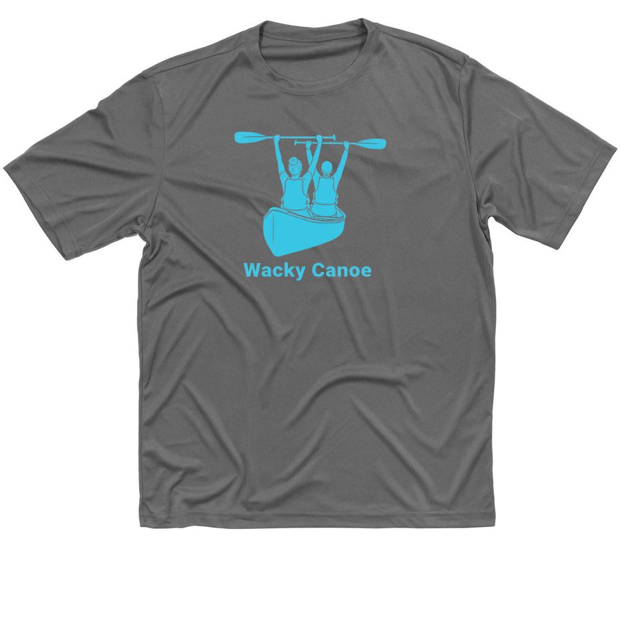 Wacky Canoe, a Grey Concrete Classic Performance Tee