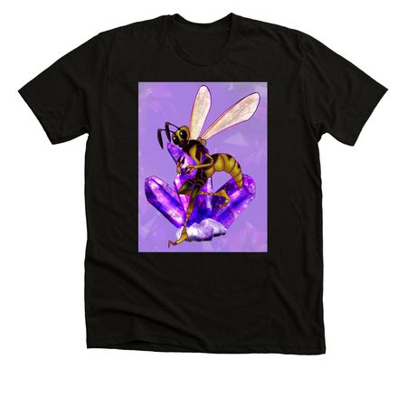 Cast Crystals, Not Stones, a Solid Black Blend Premium Unisex Tee