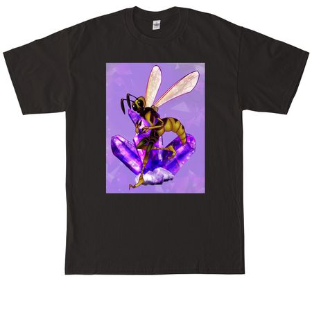 Cast Crystals, Not Stones, a Black Tall Classic Unisex Tee