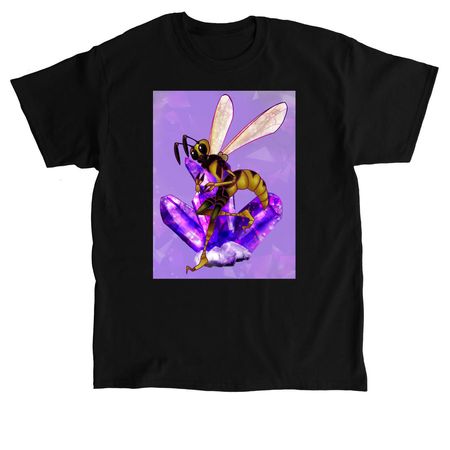 Cast Crystals, Not Stones, a Black Classic Unisex Tee