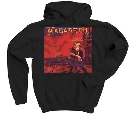 Magadeth, a Black Youth Pullover Hoodie