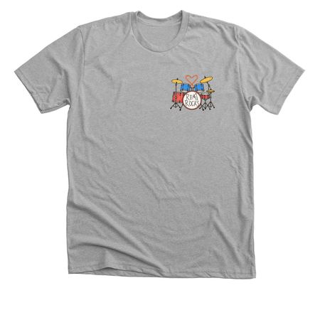 Remi Rocks!, a Athletic Heather Premium Unisex Tee