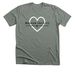 More than enough., a Deep Heather Premium Unisex Tee