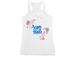 Be Kind to Your Mind, a White Women's Racerback