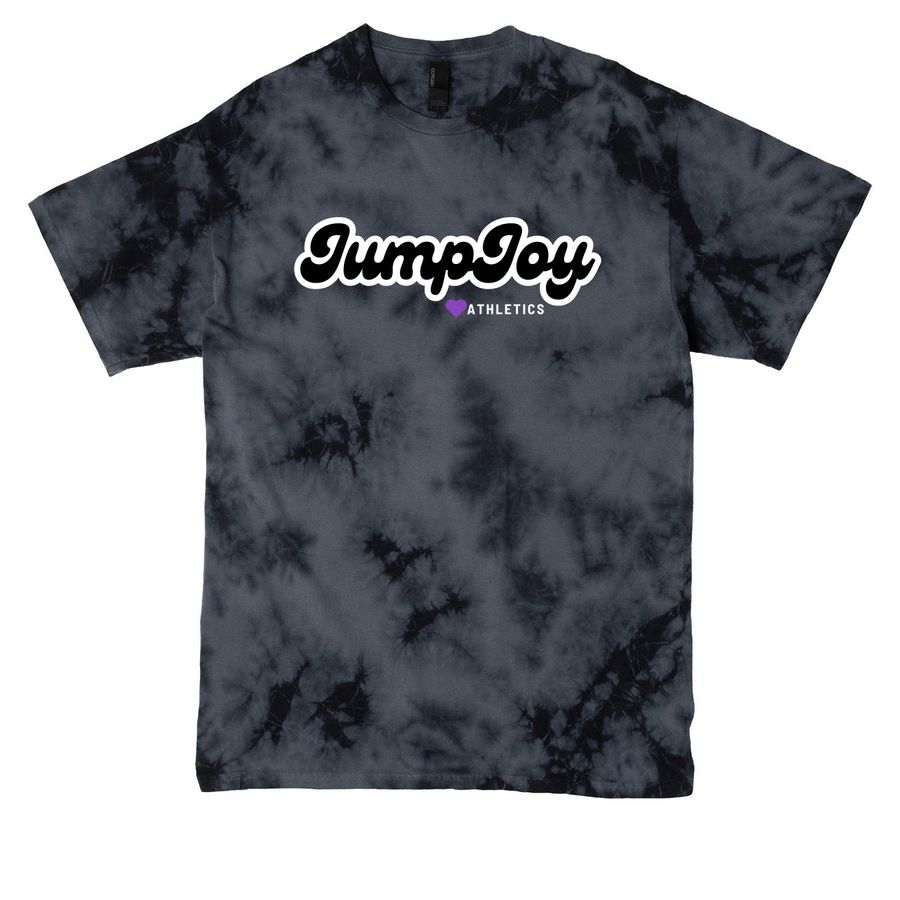 Crystal Tie Dye, a Black Crystal Tie Dye Tee