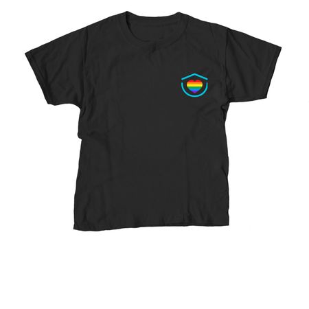 Our Home. Our Heart. Our Pride., a Black Youth Unisex Tee