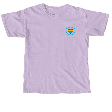 Our Home. Our Heart. Our Pride., a Orchid Comfort Colors Unisex Tee
