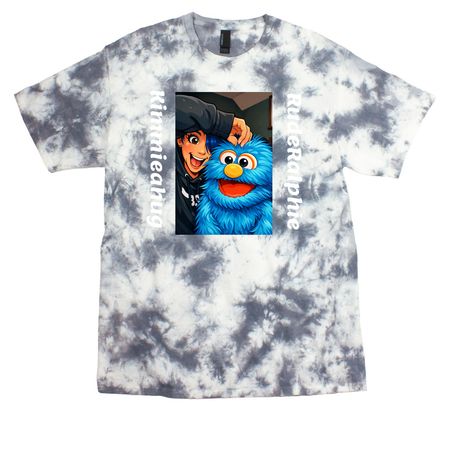 New design&nbsp;, a Grey Crystal Tie Dye Tee