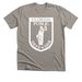 FPDA Logo Tee, a Heather Stone Premium Unisex Tee
