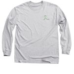 MHA Month Collage, a Sport Grey Classic Long Sleeve Tee (back-view)