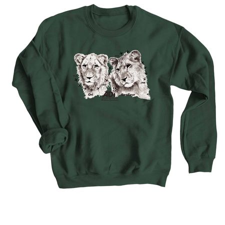 BenTzur & Ori, a Forest Crewneck Sweatshirt