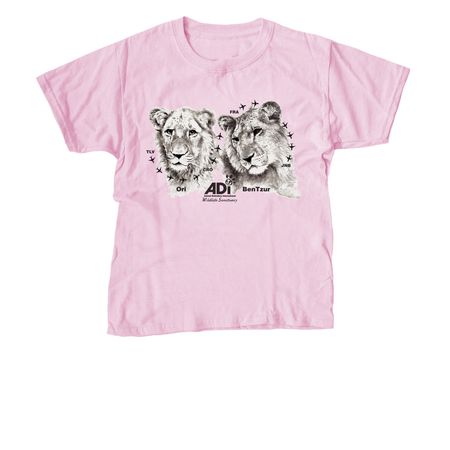 BenTzur & Ori, a Light Pink Youth Unisex Tee