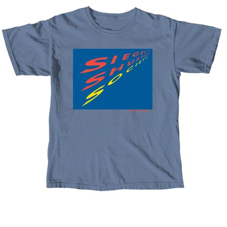 Siegel & Shuster Society, a Blue Jean Comfort Colors Unisex Tee